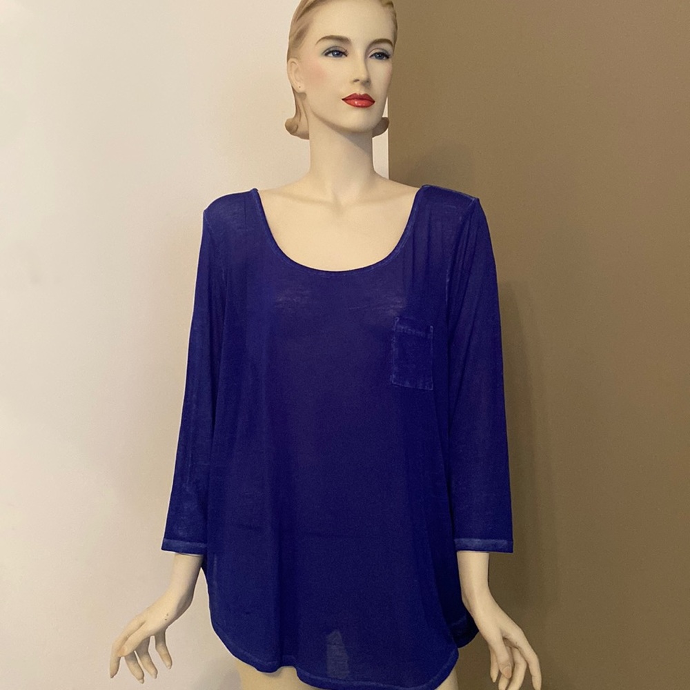 Lane Bryant Blue Top